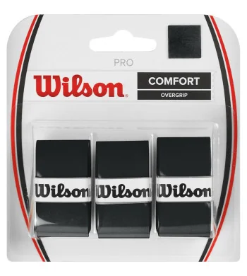 Wilson Surgrips Pro Overgrip X3 Noir - Tennis Premium