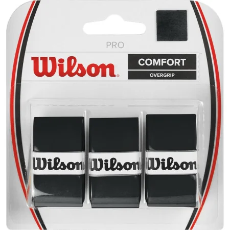 Wilson Surgrips Pro Overgrip X3 Noir - Tennis Premium