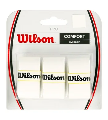 Wilson Surgrips Pro Overgrip X3 Blanc - Tennis Premium