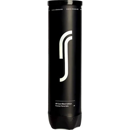 RS All Court Black Edition 4 Balles - Tube de balles de tennis