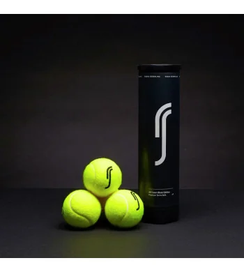 RS All Court Black Edition 4 Balles - Tube de balles de tennis