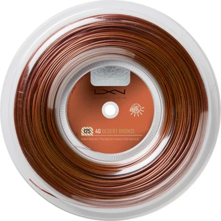 Cordage Luxilon 4G Desert Bronze 200m