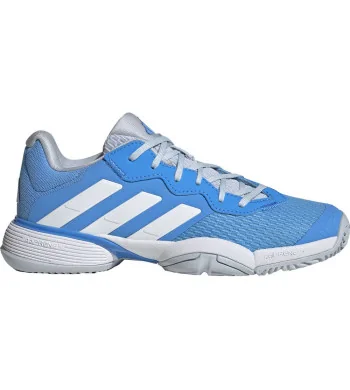 Adidas Barricade bleu et blanc Enfant PE24