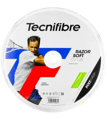 Tecnifibre Razor Soft Lime 200m - Cordage de tennis