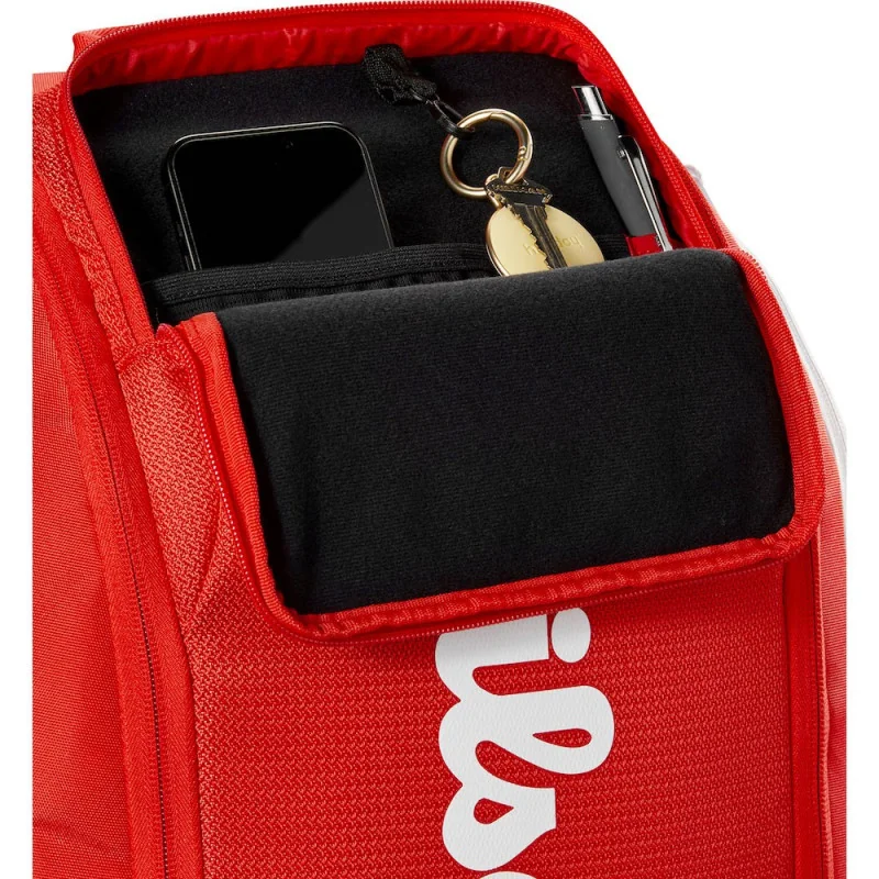 Wilson Super Tour Backpack Rouge