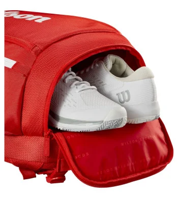 Wilson Super Tour Backpack Rouge