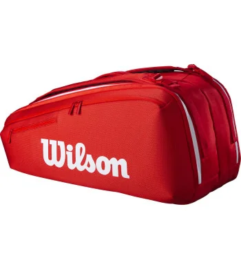 Wilson Super Tour 9PK Rouge