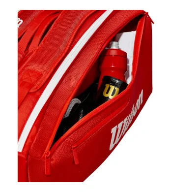 Wilson Super Tour 9PK Rouge