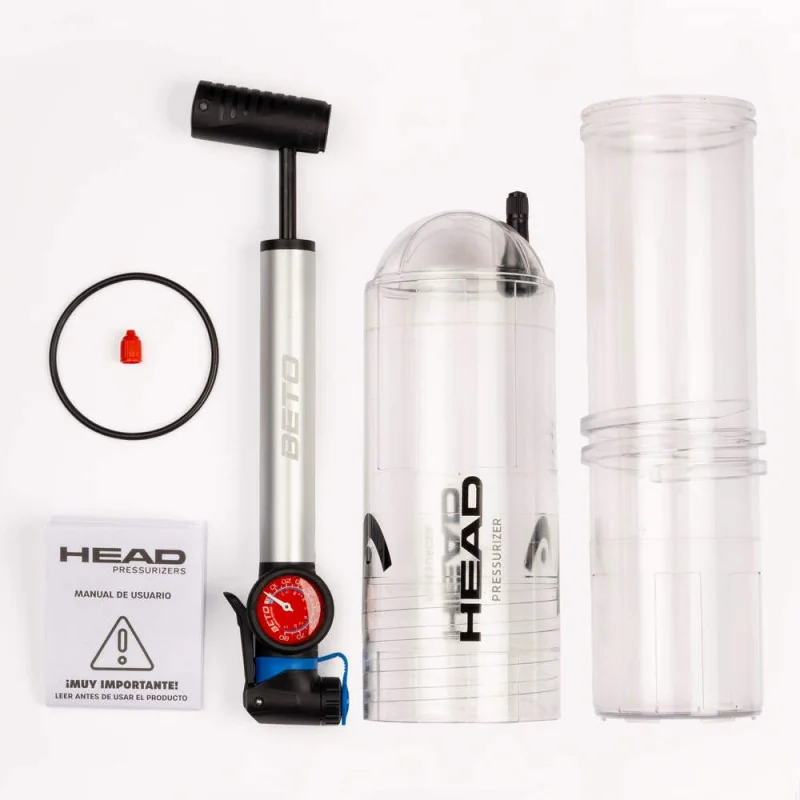 Head Pressurisateur 4 Balles + Pompe
