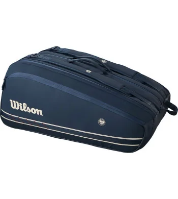 Wilson Super Tour 15 Raquettes Roland Garros 2025 Marine