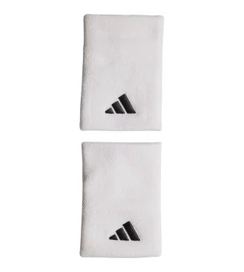 Adidas Paire de Serre Poignets Large Blanc