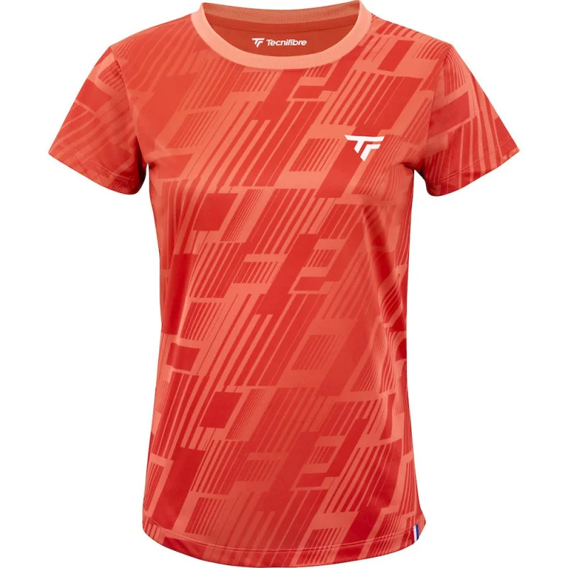 Tecnifibre X-Loop Tee Coral Femme PE25