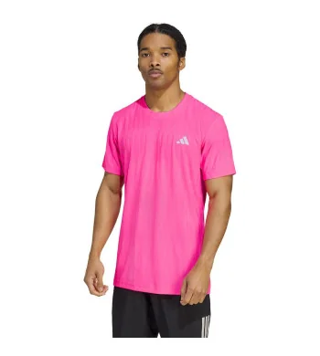 Adidas Freelift Tee-Shirt Rose Homme AH25
