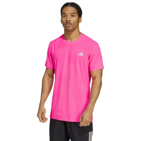 Adidas Freelift Tee-Shirt Rose Homme AH25