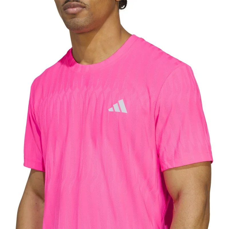 Adidas Freelift Tee-Shirt Rose Homme AH25