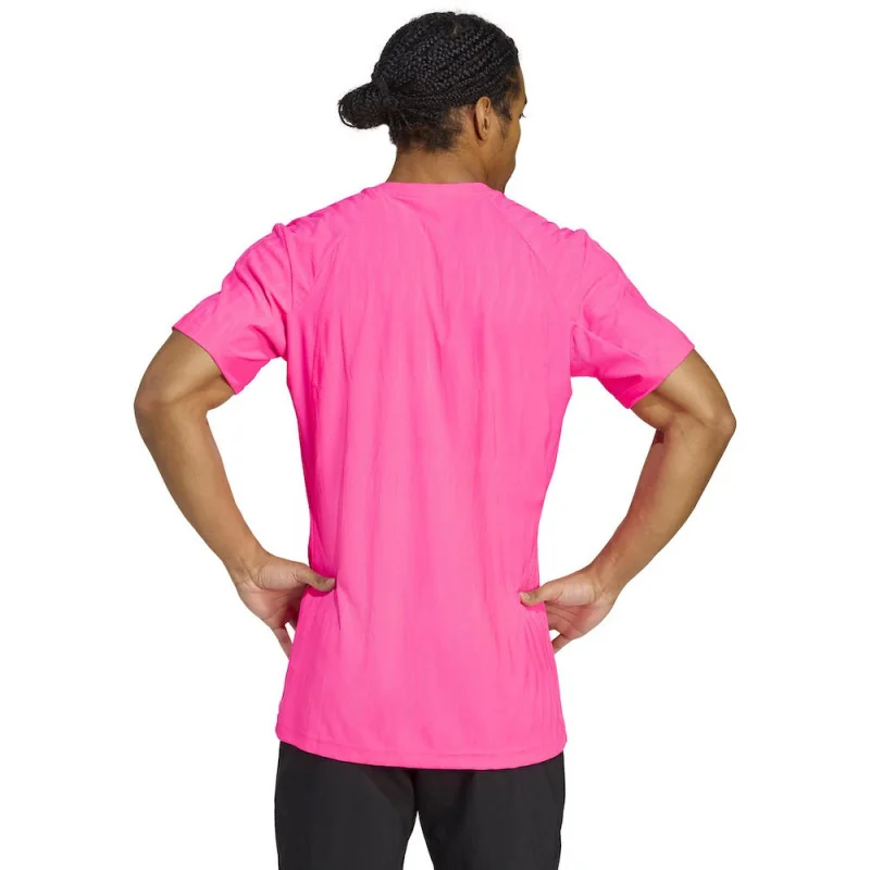 Adidas Freelift Tee-Shirt Rose Homme AH25