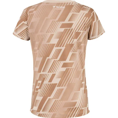 Tecnifibre X-Loop Tee Shirt Femme Beige