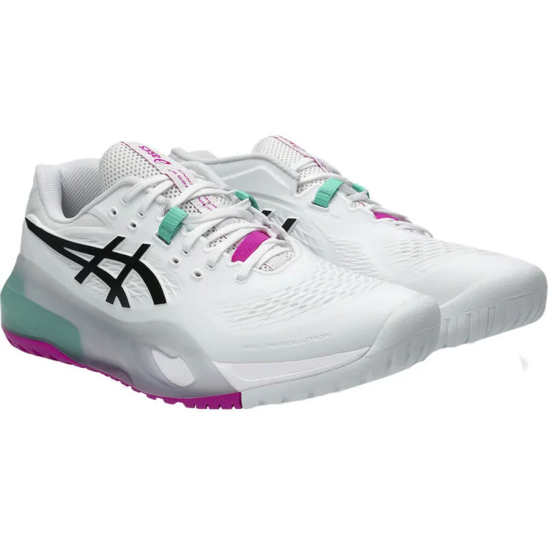 Asics Gel Resolution X Homme PE26 Blanc/Rose