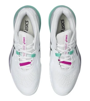 Asics Gel Resolution X Homme PE26 Blanc/Rose
