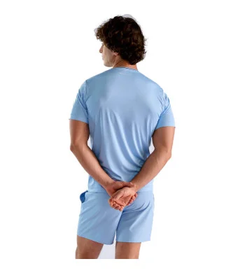 Mouratoglou GS Tee Shirt Homme PE26 Bleu
