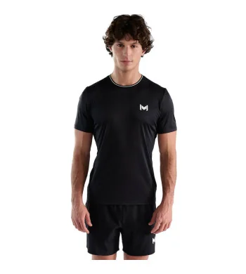 Mouratoglou Tech Tee Shirt Homme PE26 Noir