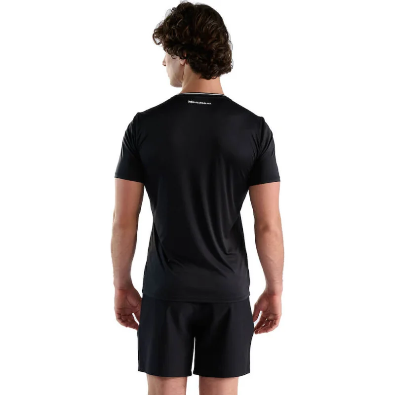 Mouratoglou Tech Tee Shirt Homme PE26 Noir
