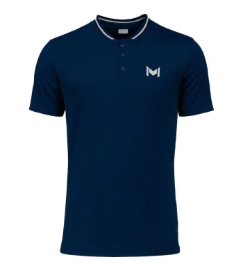 Mouratoglou Mandarin Collar Polo Homme PE26