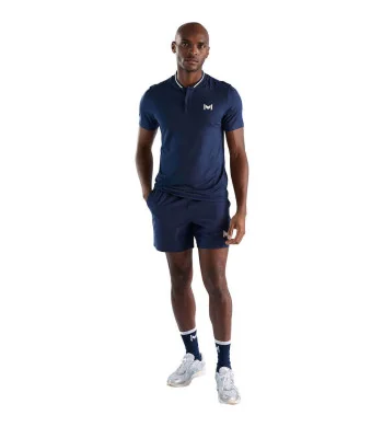 Mouratoglou Mandarin Collar Polo Homme PE26