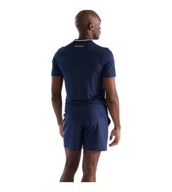 Mouratoglou Mandarin Collar Polo Homme PE26