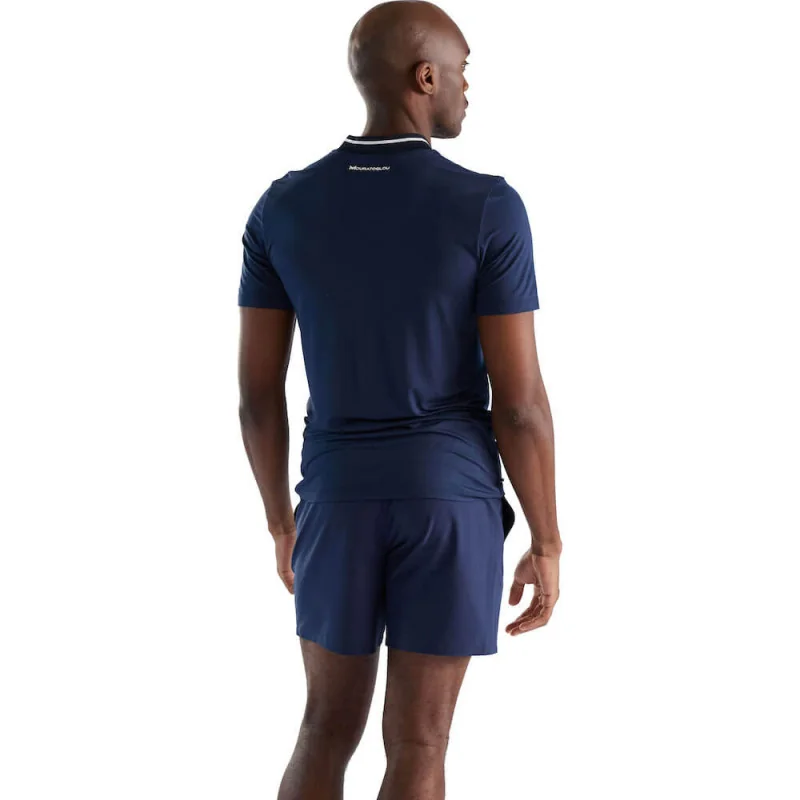 Mouratoglou Mandarin Collar Polo Homme PE26
