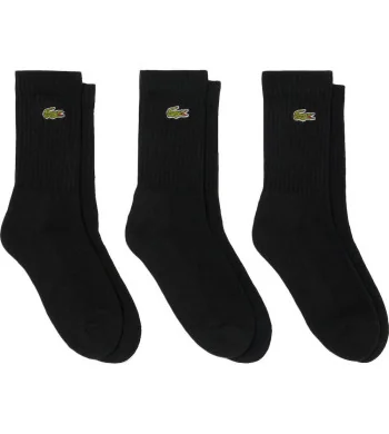 Lacoste Chaussettes x3 Noir