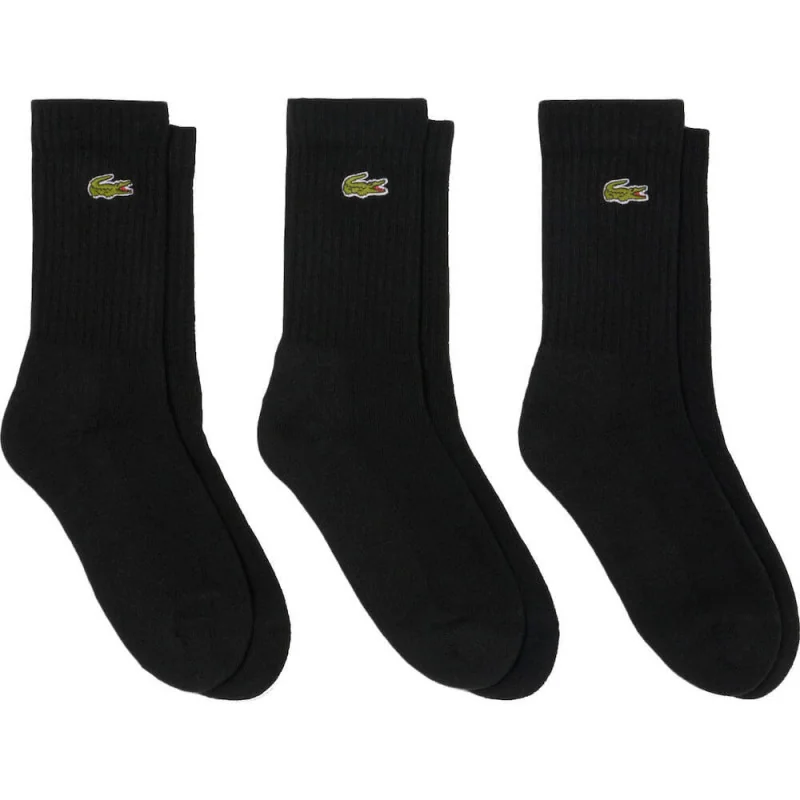Lacoste Chaussettes x3 Noir