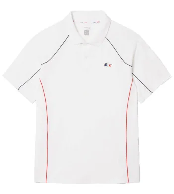 Lacoste Polo Equipe de France Blanc