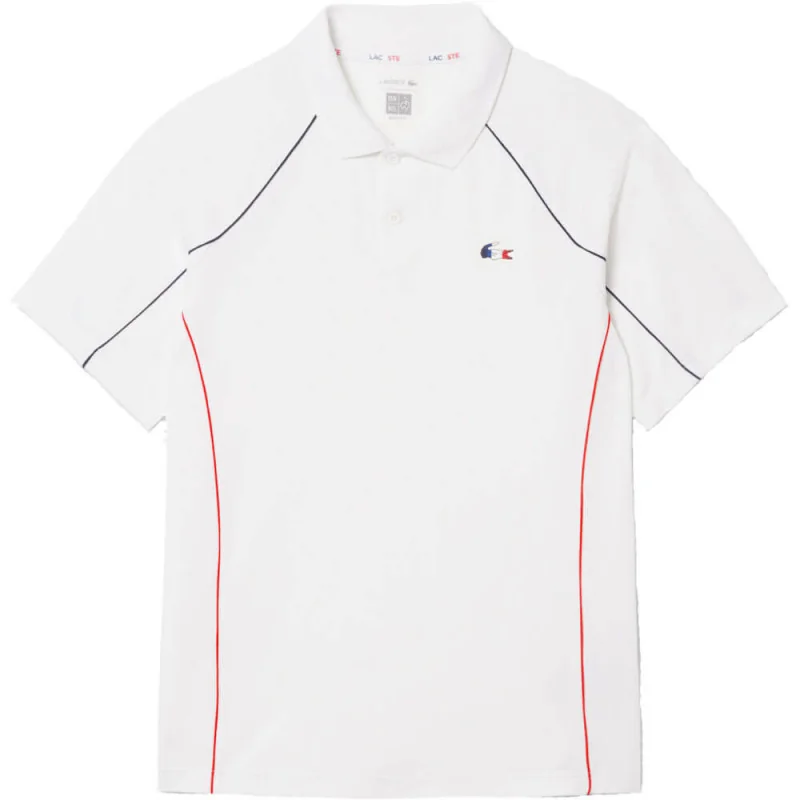 Lacoste Polo Equipe de France Blanc