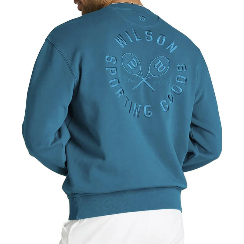 Wilson Playstate Crew Sweat Homme PE26 Bleu