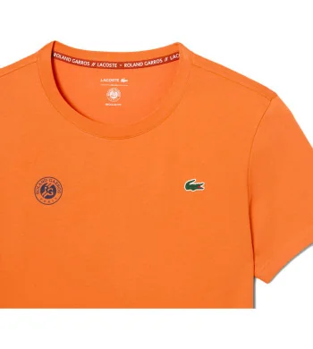 Lacoste Tee Shirt Roland Garros Homme PE26 Orange
