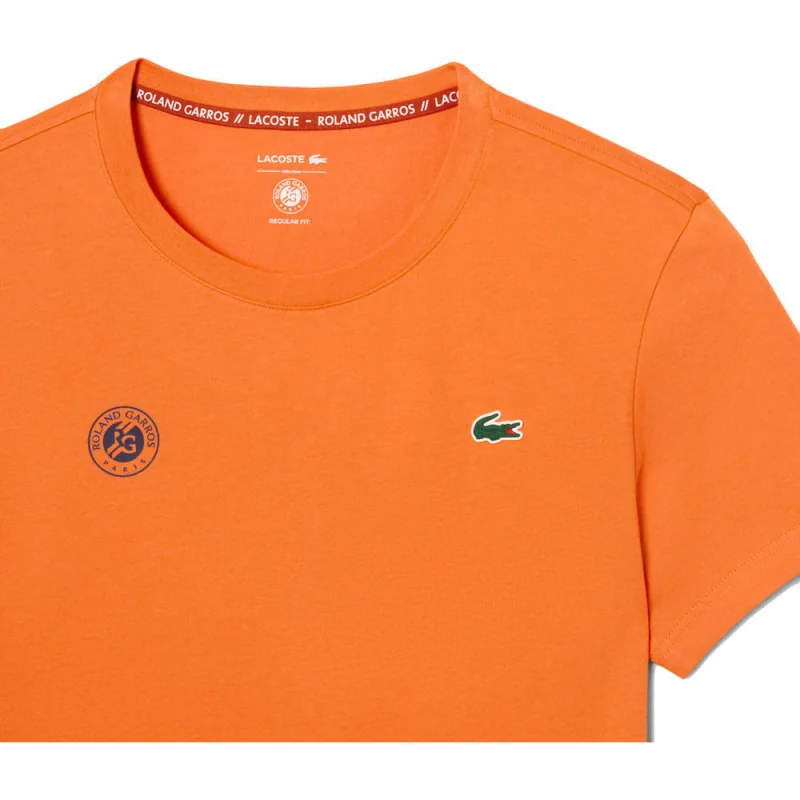 Lacoste Tee Shirt Roland Garros Homme PE26 Orange