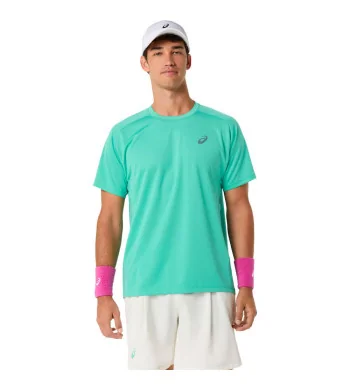 Asics Game SS Top T-Shirt Homme PE26 Vert