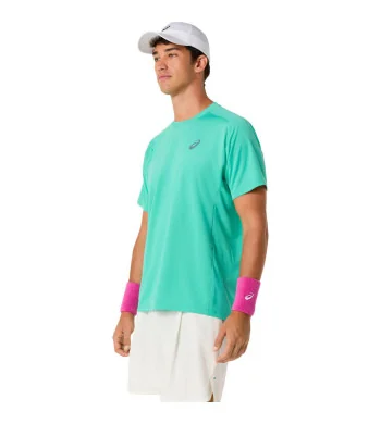 Asics Game SS Top T-Shirt Homme PE26 Vert