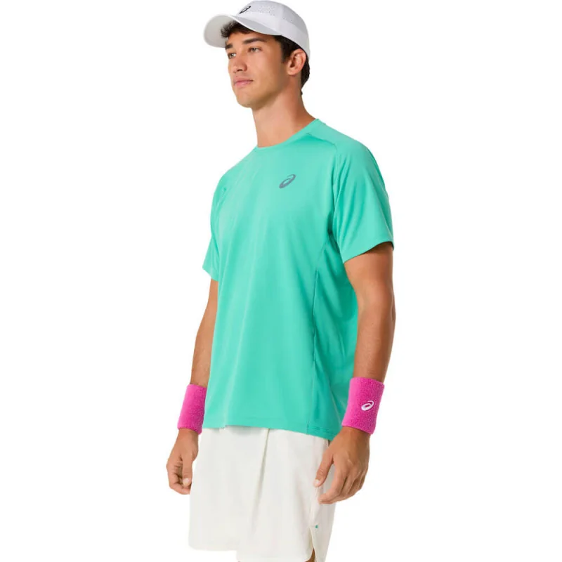 Asics Game SS Top T-Shirt Homme PE26 Vert