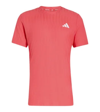 Adidas Freelift Tee-Shirt Rouge Homme AH26