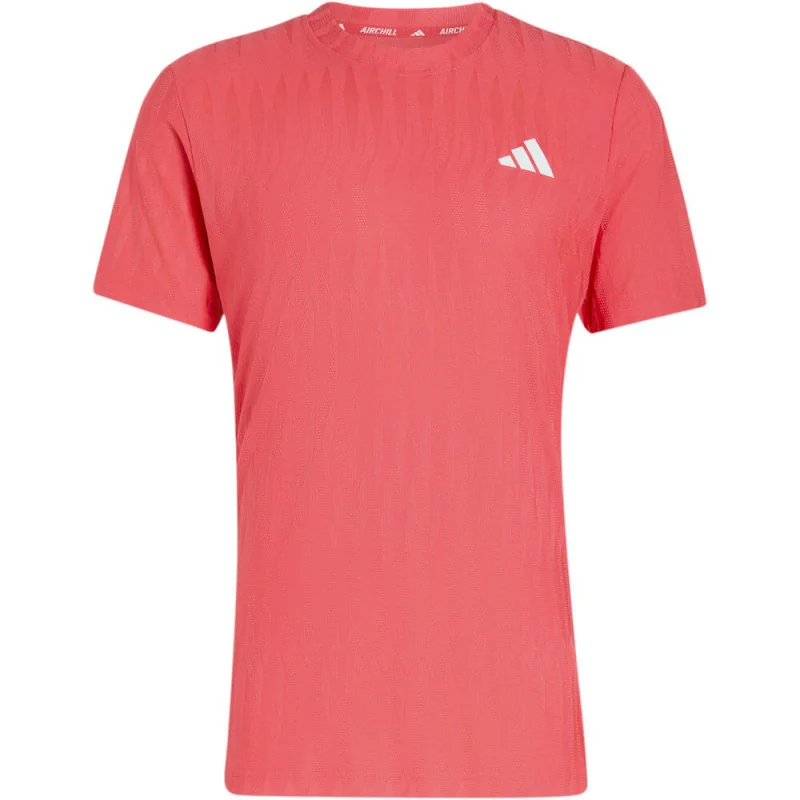 Adidas Freelift Tee-Shirt Rouge Homme AH26