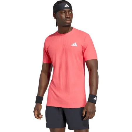Adidas Freelift Tee-Shirt Rouge Homme AH26