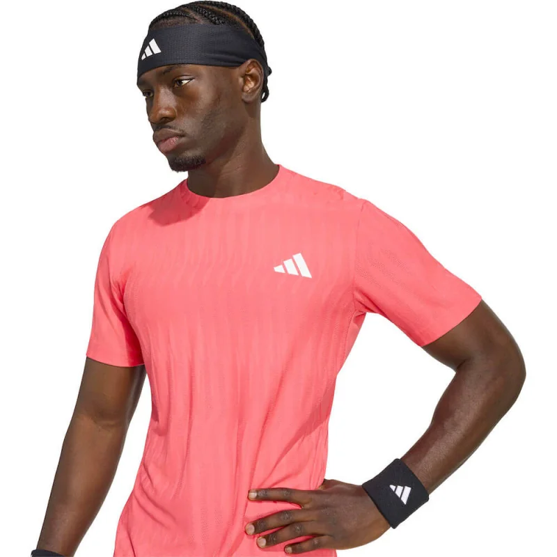Adidas Freelift Tee-Shirt Rouge Homme AH26