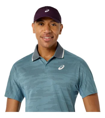 Asics Match Jacquard Polo SS Top Homme AH26