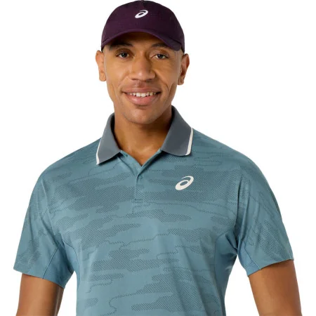Asics Match Jacquard Polo SS Top Homme AH26