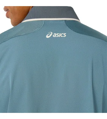 Asics Match Jacquard Polo SS Top Homme AH26
