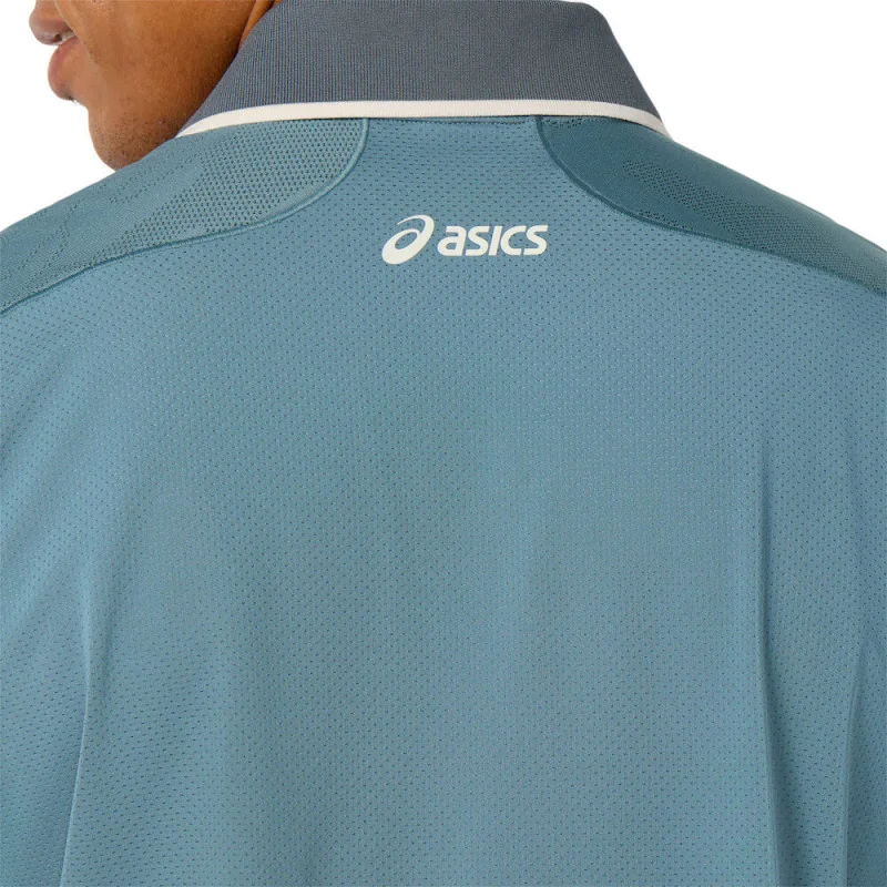 Asics Match Jacquard Polo SS Top Homme AH26