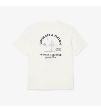 Lacoste Heritage Graphic Tee Homme AH26