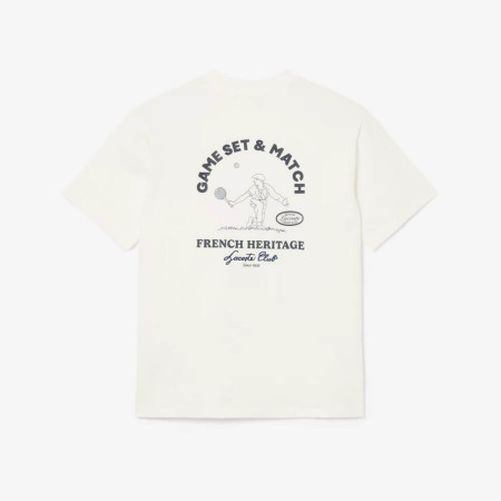 Lacoste Heritage Graphic Tee Homme AH26